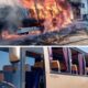Шестеро поранених, серед них дитина і вагітна жінка: ворог вдарив біля АЗС на Дніпропетровщині, зачепило автобус з 40 дітьми (фото, відео)