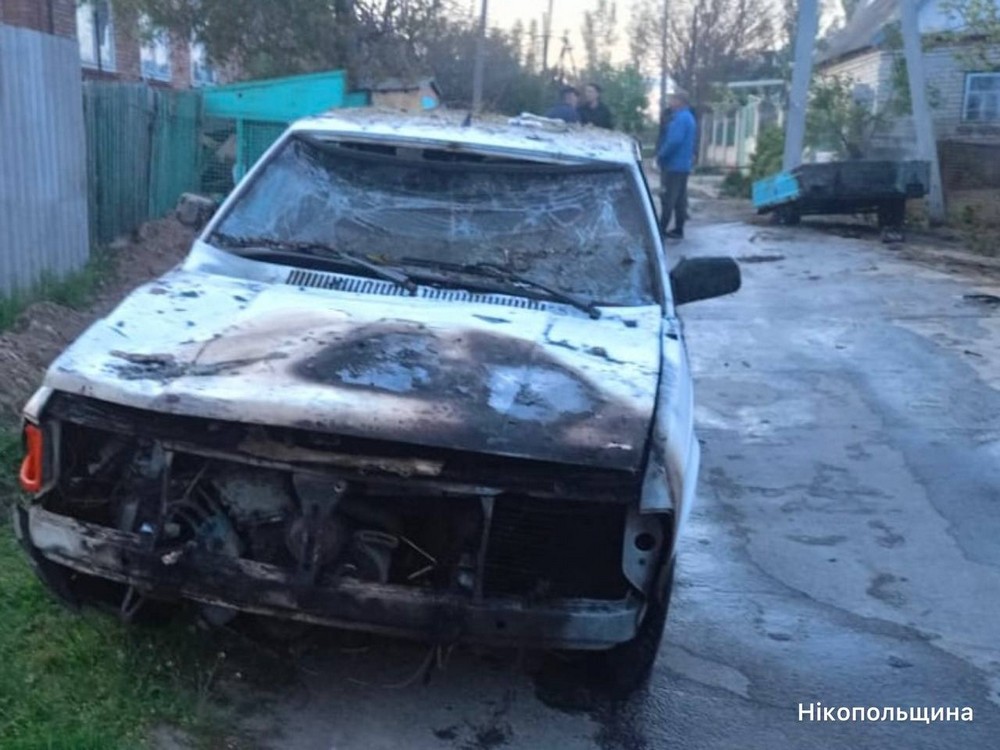 У Нікополі є поранений: окупанти атакували 5 громад району дронами (фото)