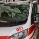 На Нікопольщині ворог вдарив по медикам, понівечив «швидкі», підприємство, гараж, також під ударом був Павлоградський район (фото)