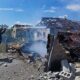 Смертельний обстріл Нікопольщини і удари по області: у ДСНС показали фото наслідків ворожих атак