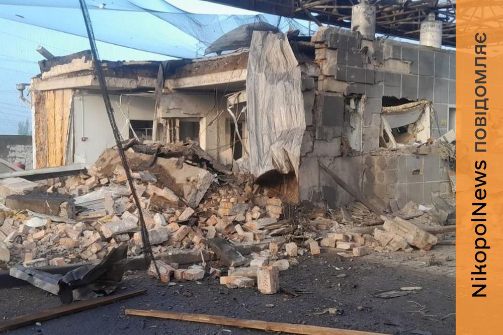 ворог атакував АЗС на Дніпропетровщині вночі 18 травня