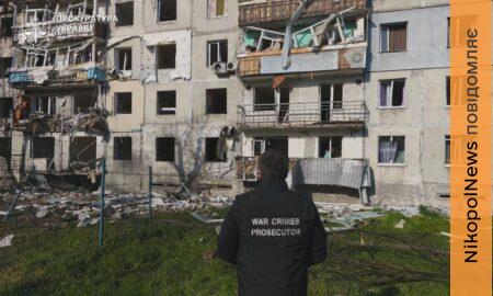 за фактом обстрілу Дніпропетровщини 2 травня
