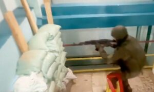 Окупанти облаштували вогневі позиції в енергоблоках ЗАЕС і збільшили кількість техніки, а дірку в залізяці зробили самі – соцмережі (фото, відео)