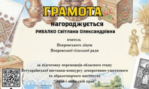 Таланти Покровської громади — серед переможців обласного конкурсу декоративно-ужиткового мистецтва