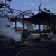 Ворог вдарив по Нікополю з РЗСВ - побито АЗС, знищено десяток авто під Дніпром, горів будинок культури на Синельниківщині – наслідки нічних ворожих атак на область 25 червня (фото)