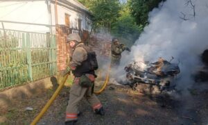 На Нікопольщині 2 постраждалих, сталися пожежі, пошкоджені авто будинки, загиблий і постраждалий на Криворіжжі