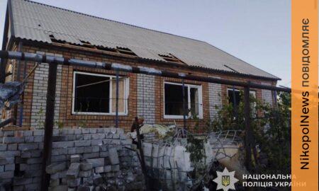 На Нікопольщині 2 постраждалих, у Нікополі ворог атакував АЗС, також під ударами був Камʼянський район - поліція (фото)
