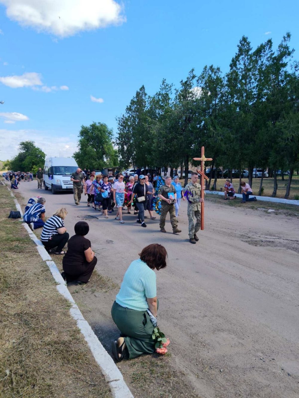 Нікопольщина провела в останню путь Захисника (фото) 5