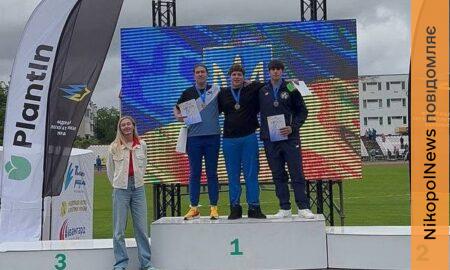 Спортсмени з Нікополя здобули медалі на змаганнях