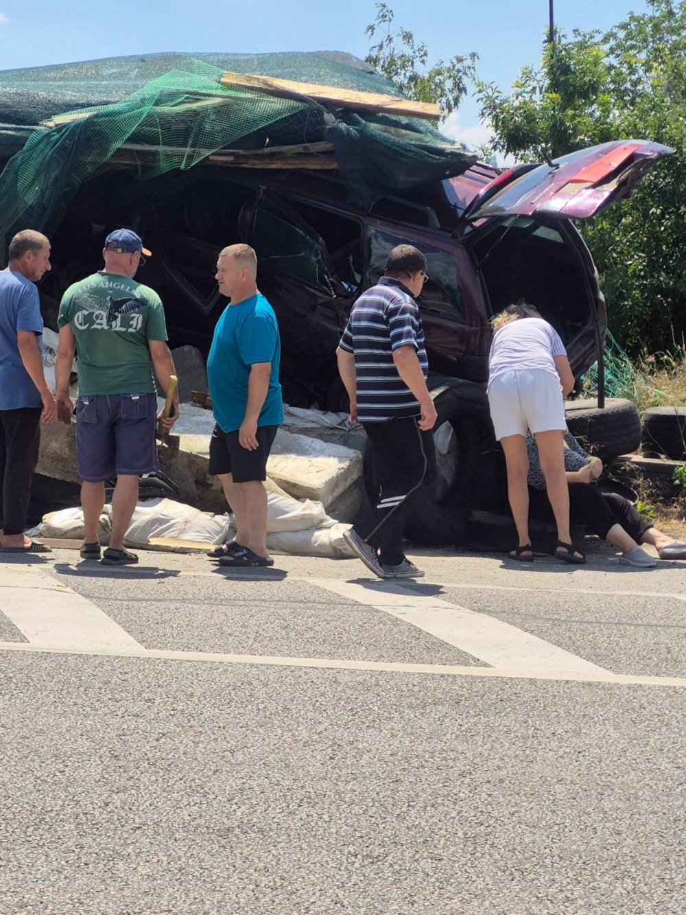Сталася ДТП біля Нікополя 2 Сталася ДТП біля Нікополя 2