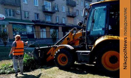 Чисті вулиці, парки й двори: у Марганці комунальники відзвітували про тиждень робіт