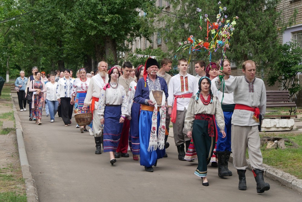 У Покрові відтворили давній український весільний обряд Дніпропетровщини (фото) (13)