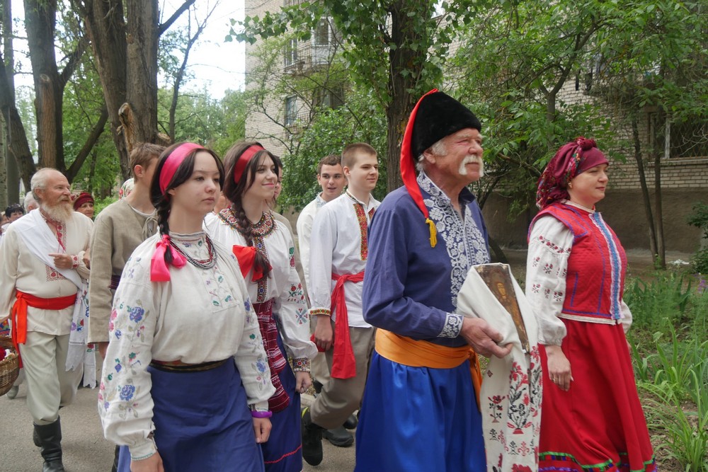 У Покрові відтворили давній український весільний обряд Дніпропетровщини (фото) (18)