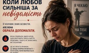 «Я дуже хочу здати кров»: у Нікополі жінка, яка чекає чоловіка з війни, прийшла рятувати чужі життя