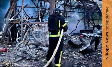 Поранені люди, удари по АЗС і спортивній школі: наслідки обстрілів Нікопольщини, Дніпровського і Самарівського районів показали у ДСНС (фото)