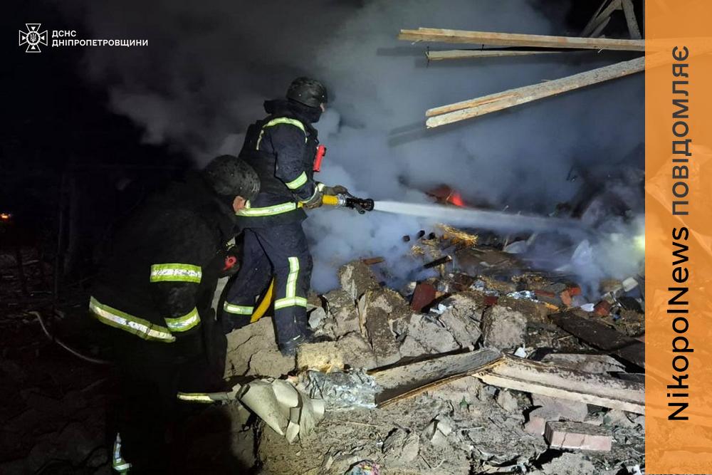 На Дніпропетровщині внаслідок ворожих обстрілів загинула людина, ще двоє постраждали — ДСНС (фото)