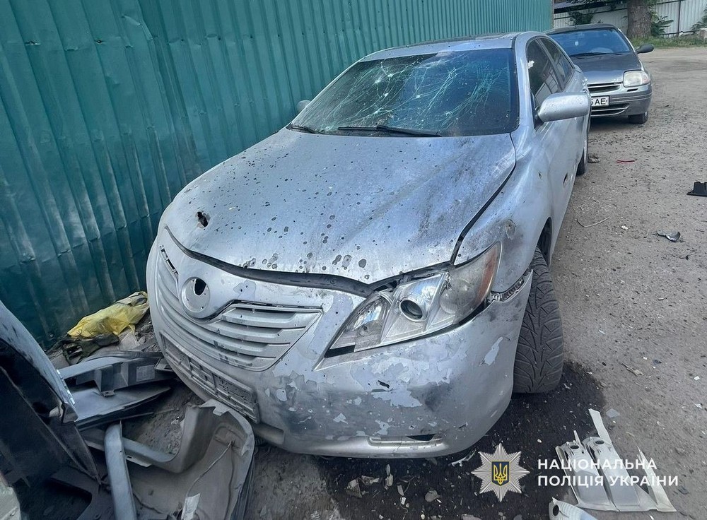 Поліція зафіксувала наслідки обстрілів Дніпропетровщини. Під ударами ворога були Дніпро, Нікопольський, Кам’янський, Криворізький, Синельниківський і Самарівський райони.