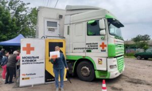 На Нікопольщині мобільна клініка Fortitude забезпечила медичні послуги для жителів прифронтових громад