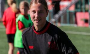 Анастасія Ткаченко з Марганця дебютувала у складі дівочої збірної України U-16 (фото)