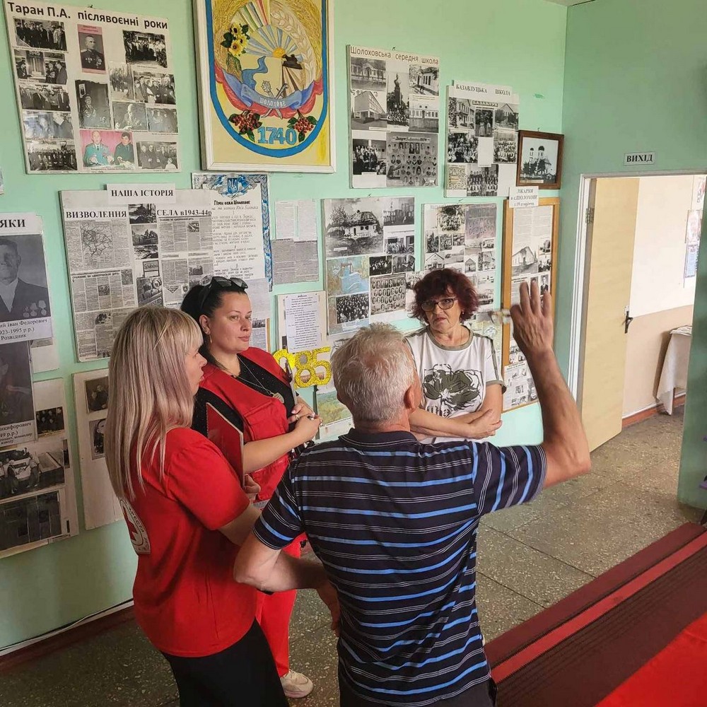 На Нікопольщині Червоний хрест провів вуличну інформаційну акцію з мінної небезпеки