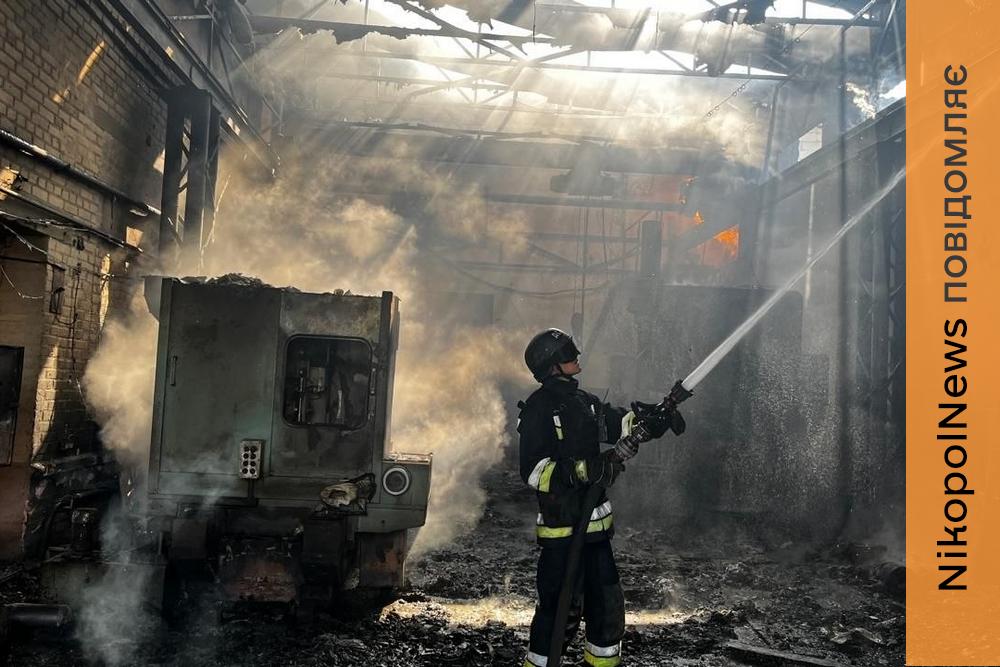 На Нікопольщині пошкоджені АЗС, СТО, будинки та авто, 2 поранених на Криворіжжі, також ворог бив по Синельниківському району