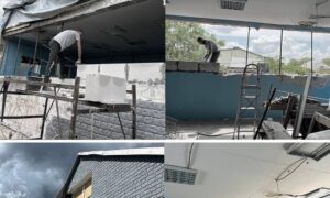 У Нікополі відновлюють житло мешканців після ворожих обстрілів: роботи тривають щодня (фото)