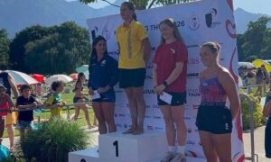 Спортсменка з Покрова Неллі Чуканівська здобула перемогу на відкритому чемпіонаті Швейцарії з хайдайвингу