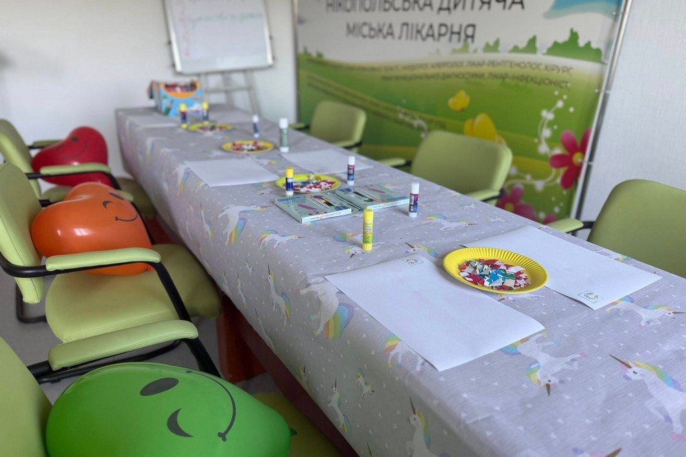у дитячій лікарні Нікополя проходять реабілітаційні заняття 2 у дитячій лікарні Нікополя проходять реабілітаційні заняття 2