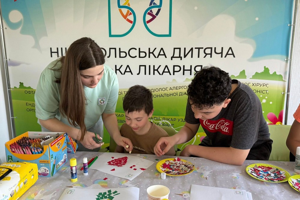 у дитячій лікарні Нікополя проходять реабілітаційні заняття 5 у дитячій лікарні Нікополя проходять реабілітаційні заняття 5