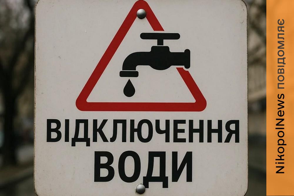 Попередили про відключення води у Марганці 24 червня за багатьма адресами: список