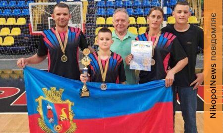 Сім’я Лєбєдєвих з Червоногригорівської громади виборола «срібло» на обласних спортивних змаганнях