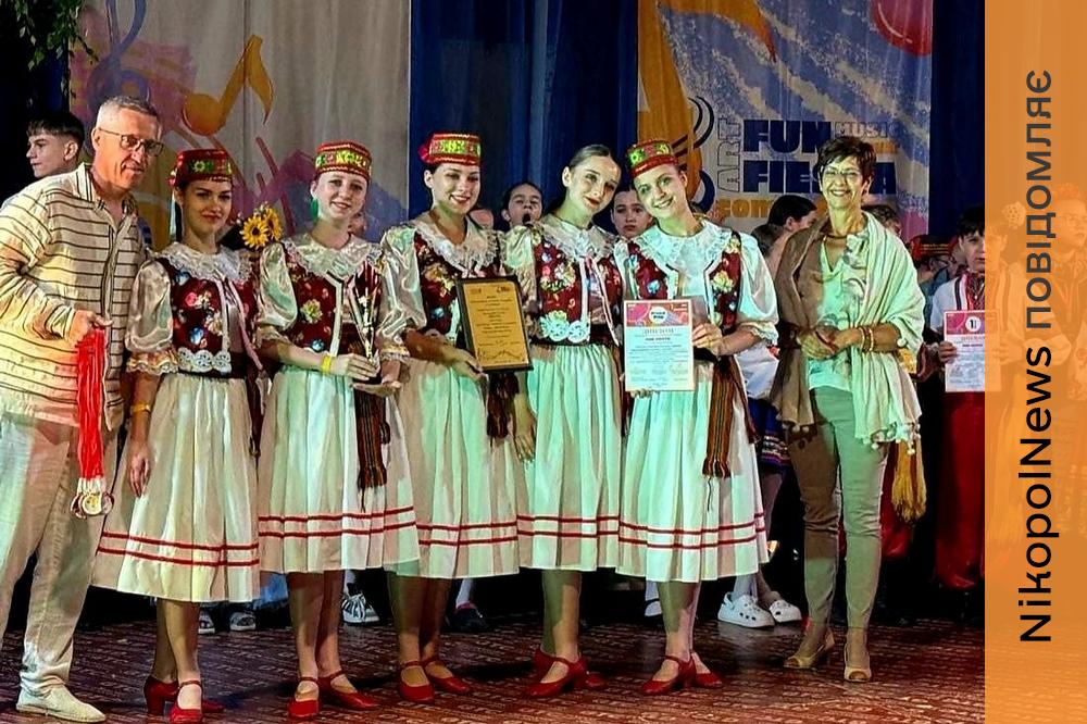 Ансамбль «Браво» з Марганця здобув Гран-прі та першу премію на міжнародному фестивалі в Болгарії