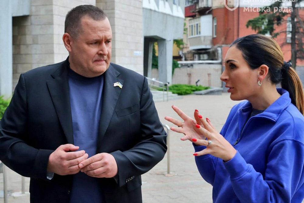 Лора Лумер завітала до Дніпра