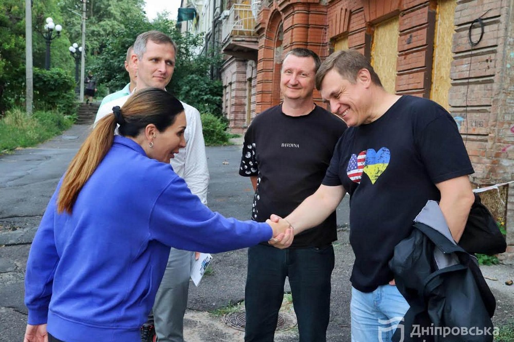 Лора Лумер завітала до Дніпра