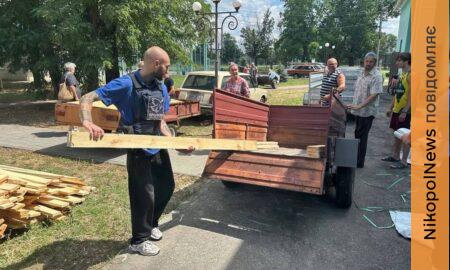 На Нікопольщині після обстрілу 22 родини отримали допомогу від Гуманітарної місії «Проліска» (фото)