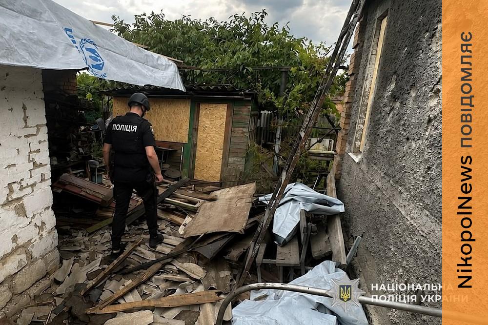 Наслідки обстрілів Нікопольщини