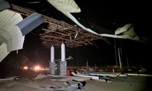 Ворог атакував АЗС на Нікопольщині, також ж пошкодження інфраструктури у Криворізкому районі