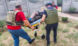 У Нікополі 5 людей отримали поранень, 4 постраждалих у Дніпровському районі, також під ударом був Камʼянський район