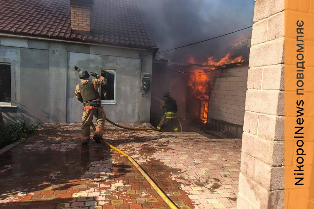 У Нікополі та районі 5 постраждалих, пошкоджені магазини, будинки, підприємство та інфраструктура, під ударами також були Криворізький та Павлоградський райони (фото)