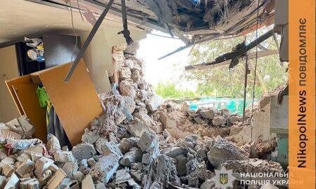 У Нікополі та районі через скиди з БпЛА й атаки FPV-дронів поранено 5 людей, серед них 3 рятувальників - поліція (фото)