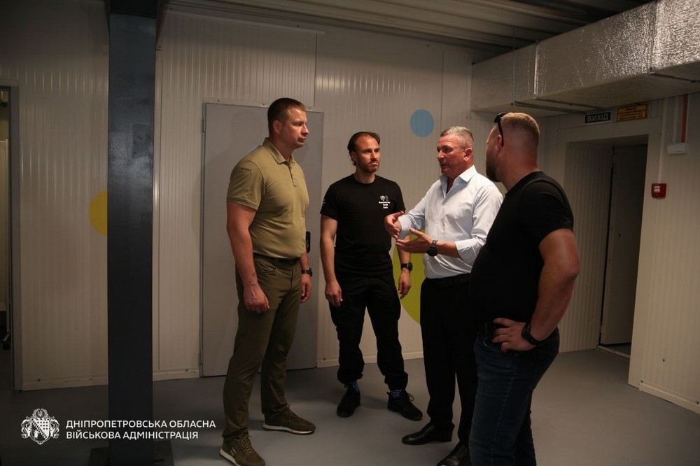 Нове підземне укриття на Нікопольщині Нове підземне укриття на Нікопольщині