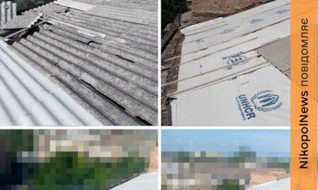 У Нікополі триває відновлення будинків, пошкоджених через обстріли: роботи ведуться на понад 20 об’єктах