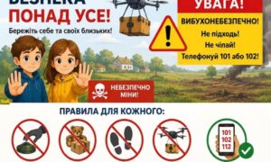 У Мозолевській громаді закликали батьків нагадати дітям правила безпеки через загрозу ворожих скидів