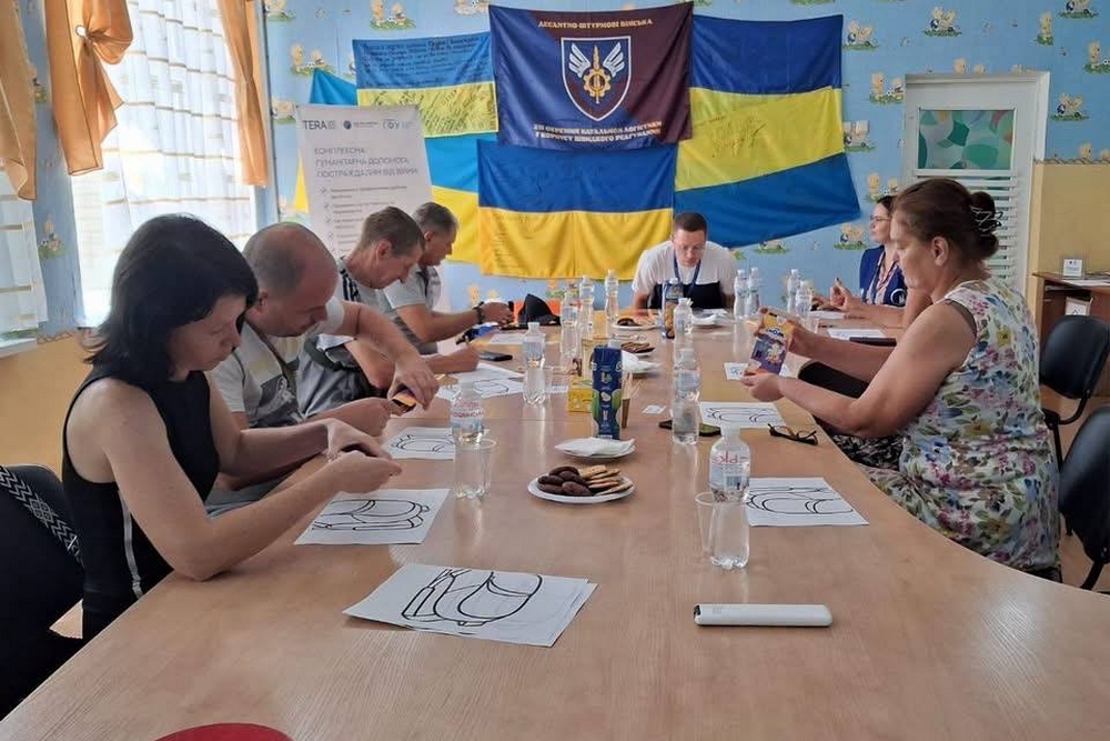 photo 2026 07 17 14 27 13 (3) У Мирівській громаді ветеранам допомагали відновити емоційну рівновагу за допомогою арттерапії (фото)