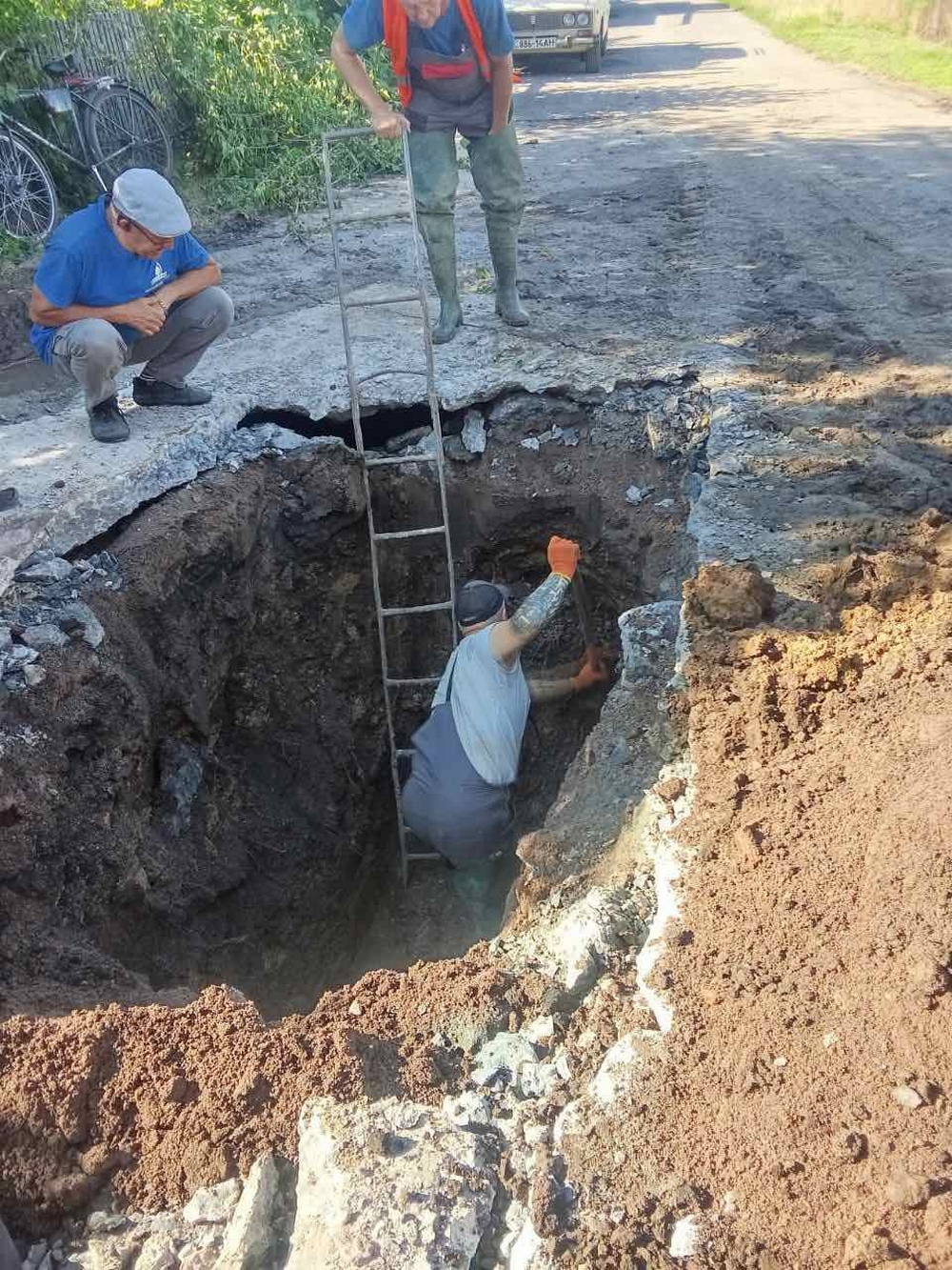 photo 2026 07 19 08 12 59 У Марганці ремонтують водопровід на одній із вулиць: де тривають роботи 19 липня