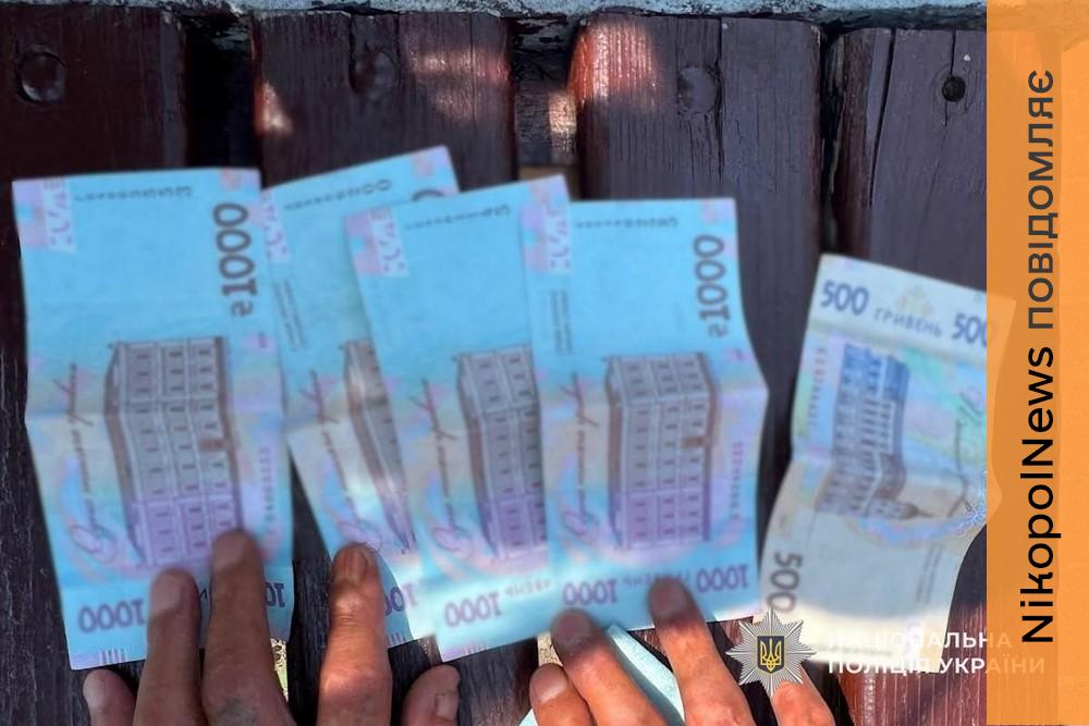 Поцупив сумку з грошима і телефон: на Нікопольщині викрили крадія