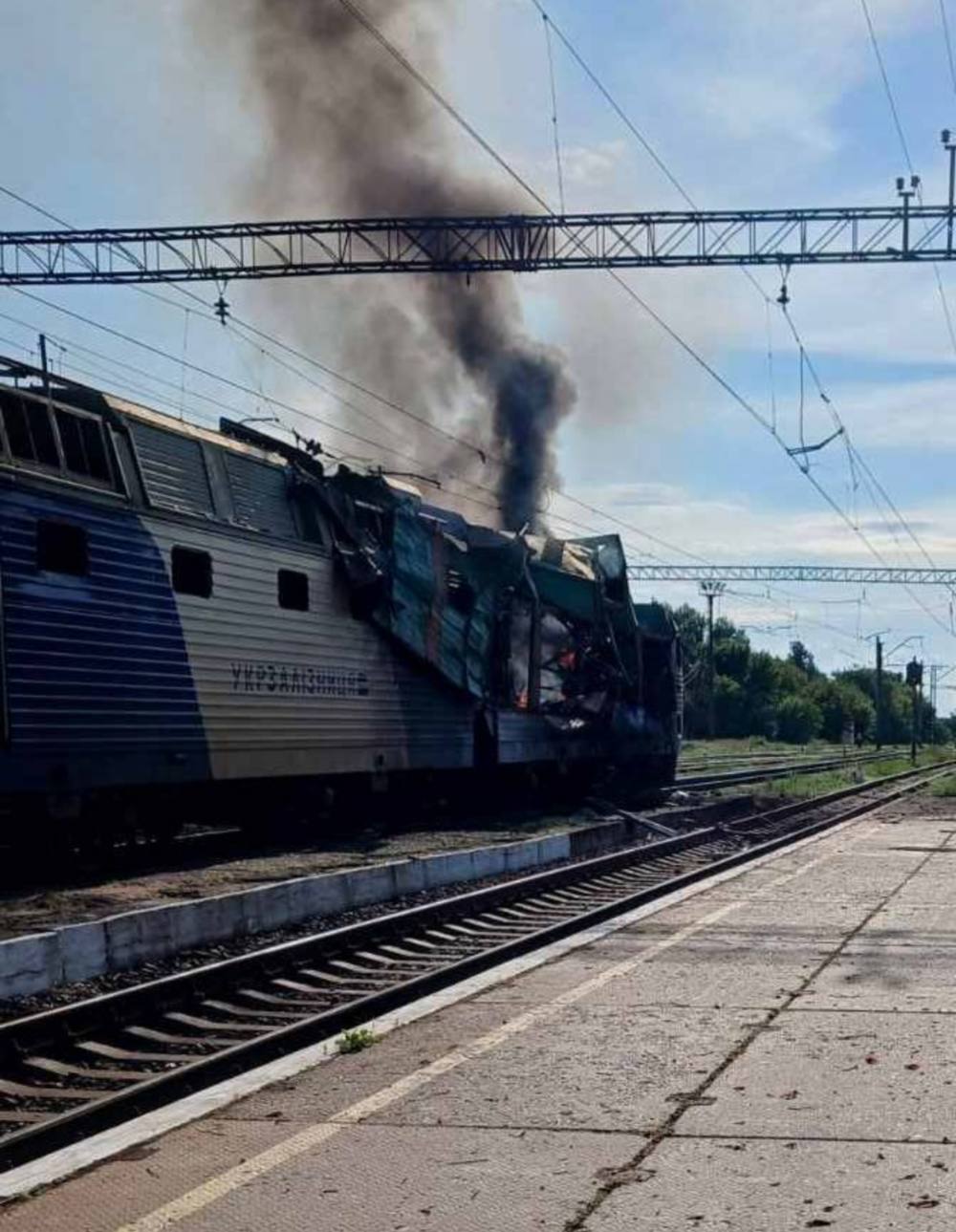 поїзду на Дніпропетровщині