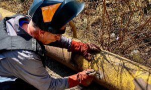 у Марганецькій громаді відновили газопровід 2