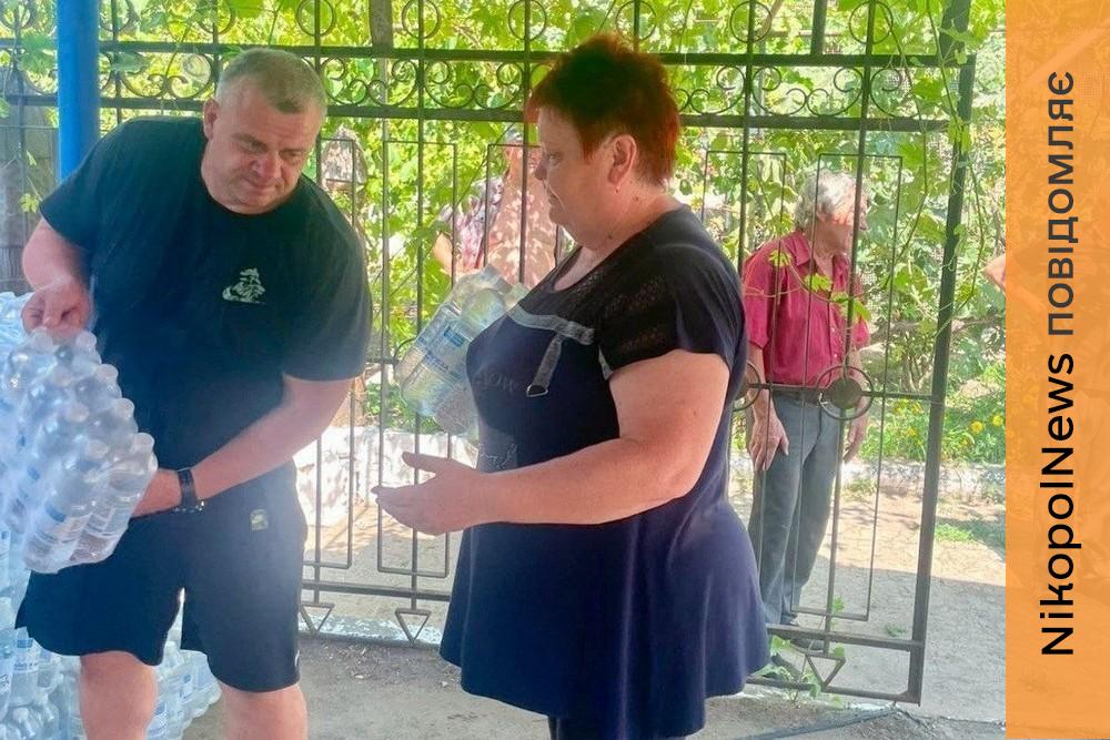 Допомога мешканцям Нікопольщини, які залишилися без води: що вже зроблено (фото)
