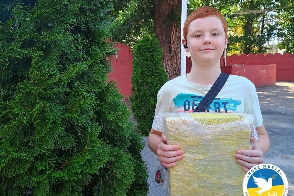 Дітям з Нікополя передали шкільне приладдя1
